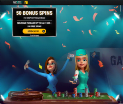 50 Free Spins at Gate 777