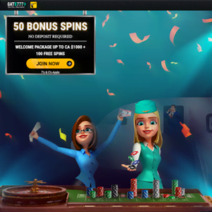 50 Free Spins at Gate 777
