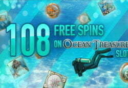 108 Free Spins at Paradise 8
