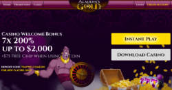 $20 No Deposit Bonus at Aladdin’s Gold Casino
