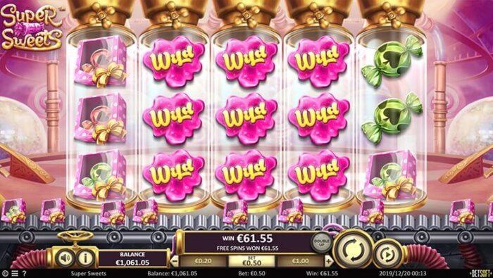 Spin the reels with Super Sweets!