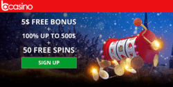 $5 No Deposit Bonus at bcasino