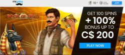 100% Bonus + 100 Free Spins at Mr. Play Casino