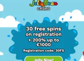 30 Free Spins at JellyBean Casino