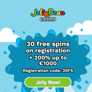 30 Free Spins at JellyBean Casino