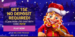 £15 No Deposit Bonus at Lucky Bar Casino