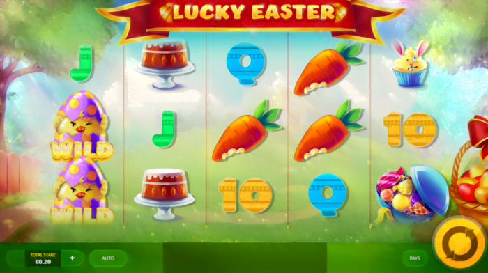 Go on an Egg Hunt with Lucky Easter!