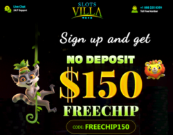 $150 No Deposit Bonus Slotsvilla