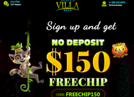 $150 No Deposit Bonus Slotsvilla