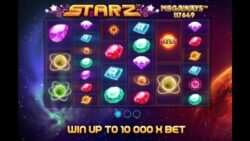 Starz Megaways: 3, 2, 1, blast off!