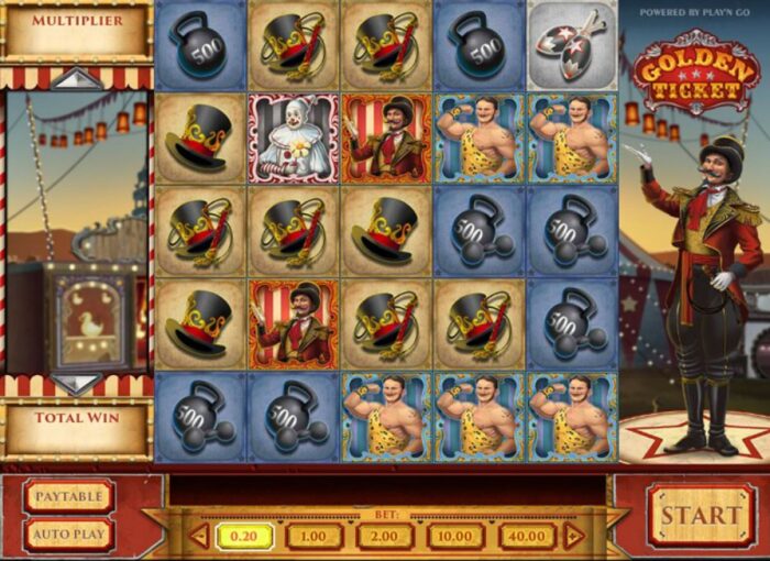 Online slot review: Golden Ticket
