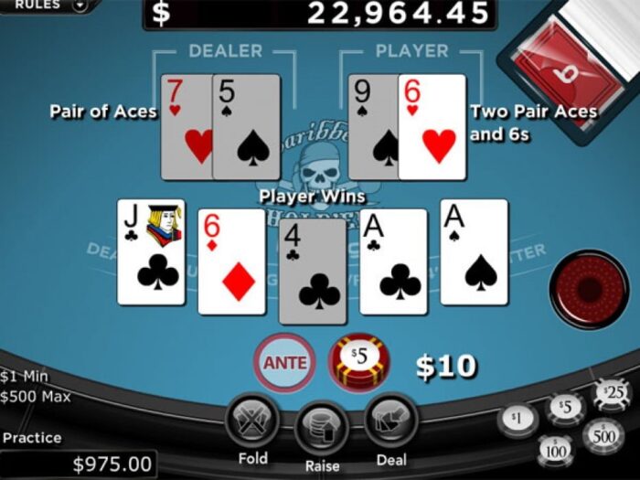 How to play Caribbean Hold’em