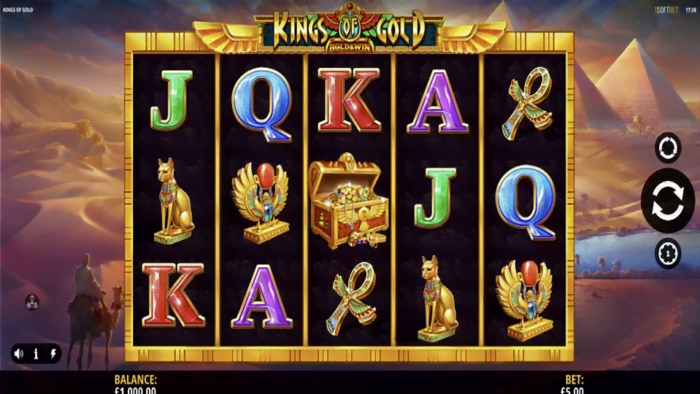 Start your winning reign with Kings of Gold