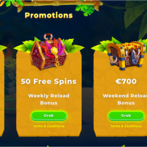 $750 + 200 Spins at Wazamba