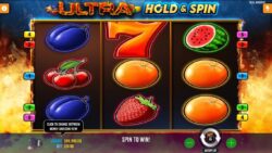 New Game: Ultra Hold and Spin!