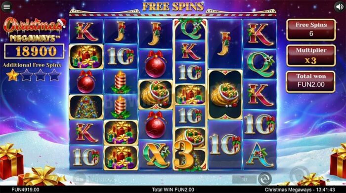 Online slot review: Christmas Megaways