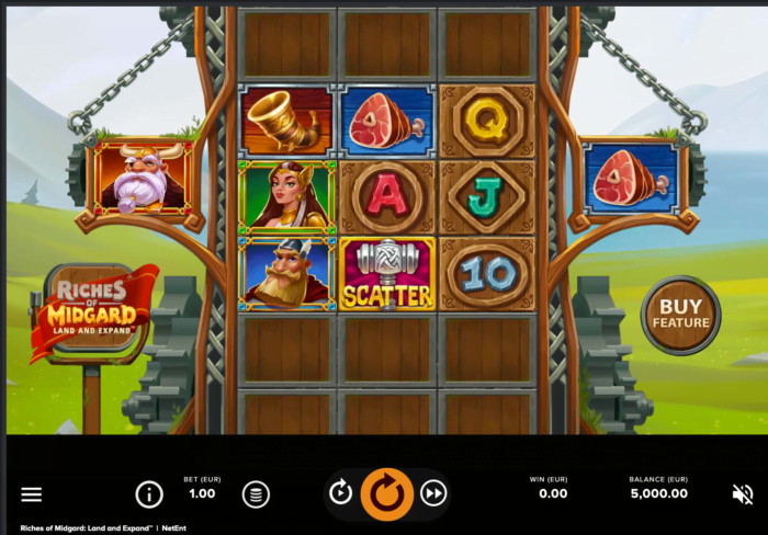 Get Rich with Riches of Midgard: Land and Expand.