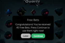 40 Free Spins at 77 Spins