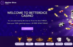 20 Free Spins Better Dice Casino