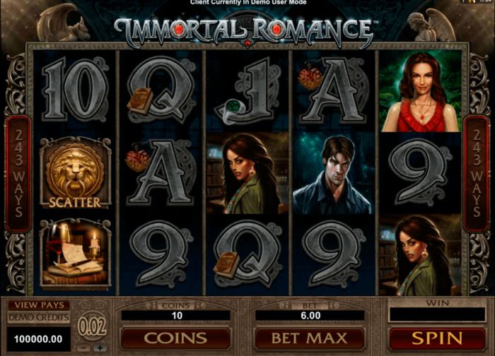 Online slot review: Immortal Romance