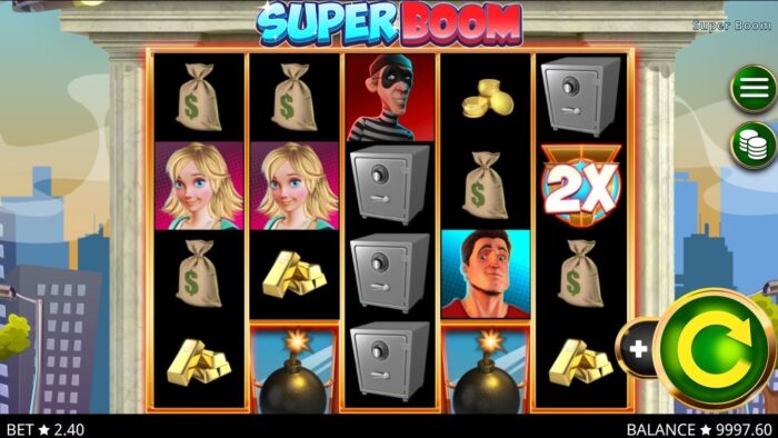 Get ready for a jackpot explosion with Super Boom