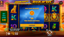 20 Free Spins at Dux Casino