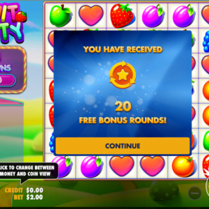 20 Free Spins at GetSlots