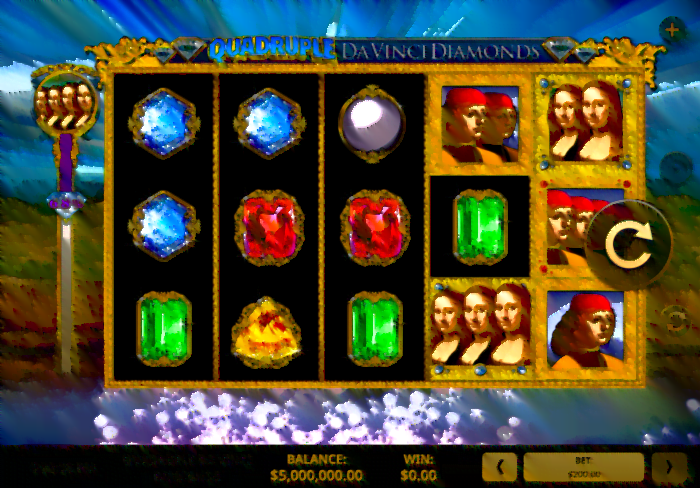 Da Vinci’s Diamonds – Quadruple!