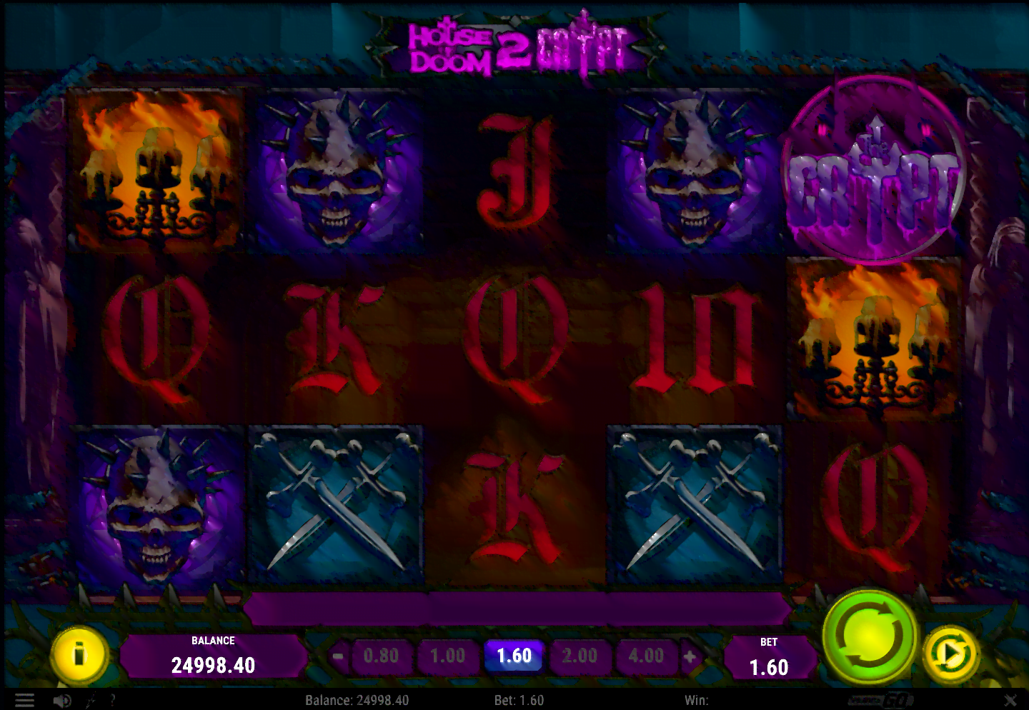 house of doom 2: the crypt slot