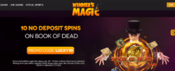 10 Free Spins at Winner’s Magic