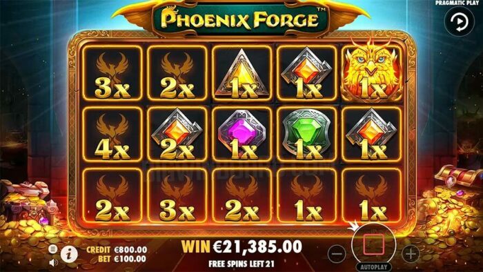 Get the reels sizzling with Phoenix Forge