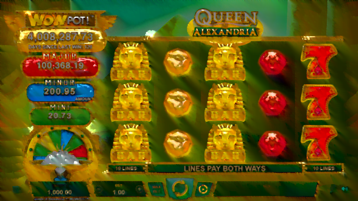 Online slot review: Queen of Alexandria: WowPot