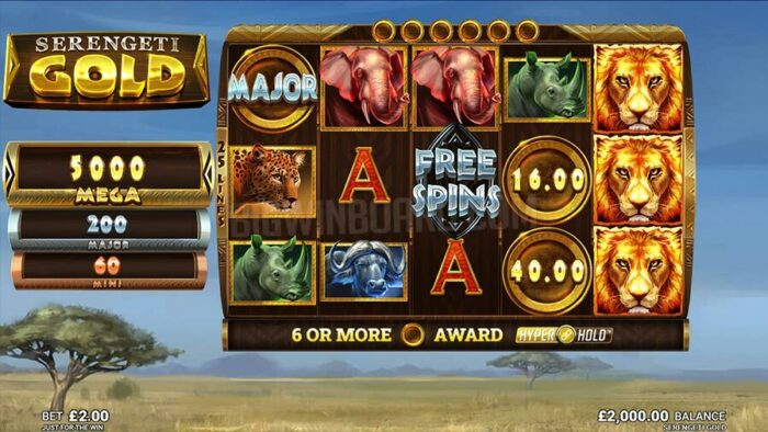 Online slot review: Serengeti Gold