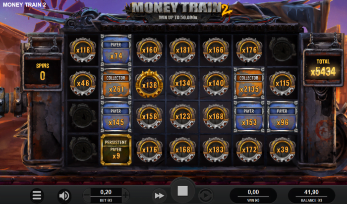 All aboard Money Train 2 with a €250,000 win!