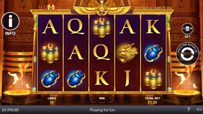 Uncover huge rewards with The Mummy: Books of Amun Ra