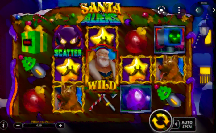 Online slot review: Santa vs Aliens