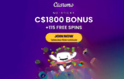 15 Free Spins at Casumo