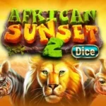 African Sunset 2 Dice