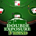 Blackjack Double Exposure 3 Hand