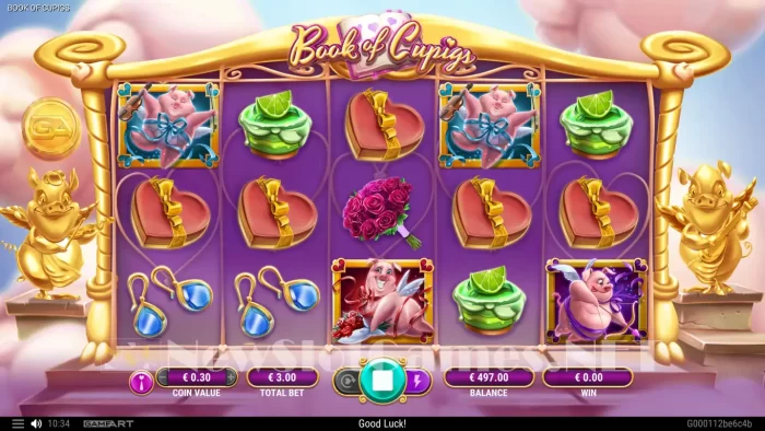 Online slot review: Book of Cupigs