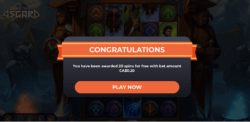 20 Free Spins at Will’s Casino