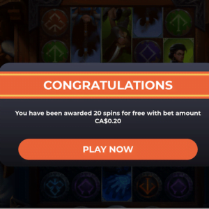 20 Free Spins at Will’s Casino