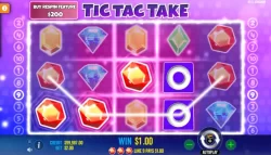 Get your free spins winning on with Tic Tac Take