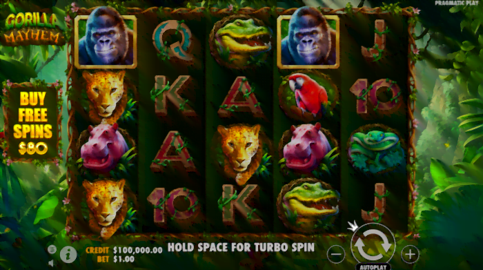 Gorilla. Mayhem is on the way!