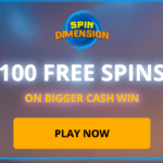 100 Free Spins at SpinDimension bonus code