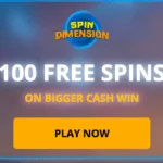 100 Free Spins at SpinDimension bonus code