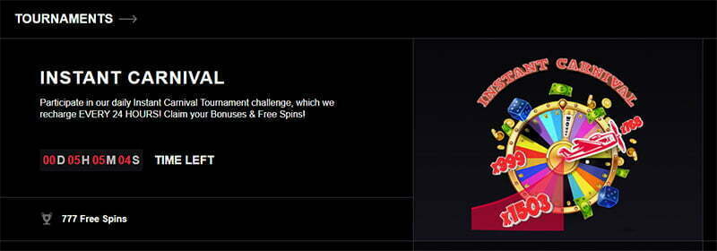 mirax casino tournaments