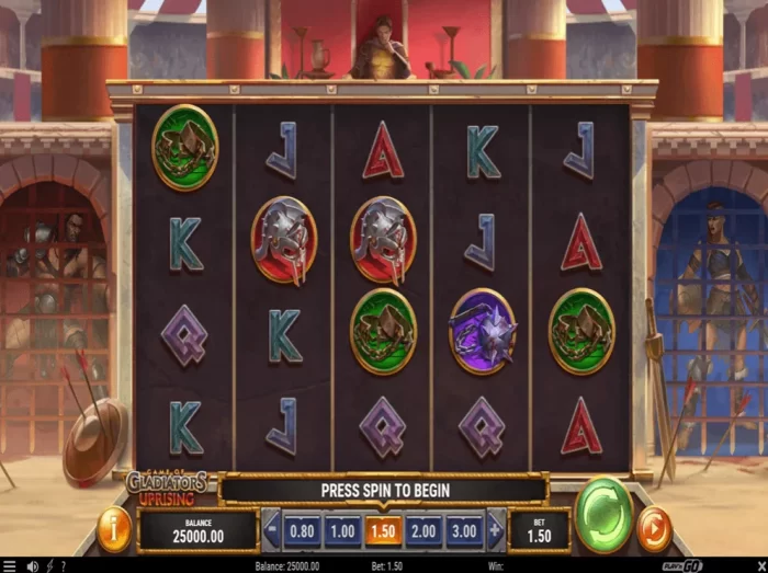 Game of Gladiators Uprising online slot review