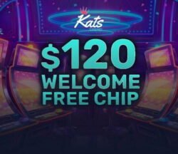 $120 No Deposit Bonus at Kats Casino