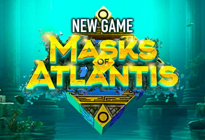 130 Free Spins on NEW ‘Masks of Atlantis’ at Brango